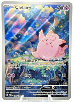 Clefairy 094/088 Secret Rare Holo Pokemon ME03 Perfect Order Full Art - Image 1