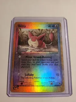 Pokemon TCG Skitty 44/109 EX Ruby & Sapphire Reverse Holo Uncommon - Image 1