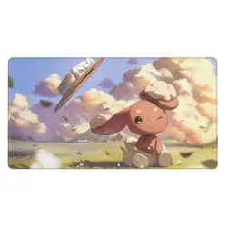 Board Card Game Pokemon Buneary 3849 Gaming Mouse Pad PTCG CCG MTG Play Mat - Image 2