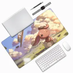 Board Card Game Pokemon Buneary 3849 Gaming Mouse Pad PTCG CCG MTG Play Mat - Image 3
