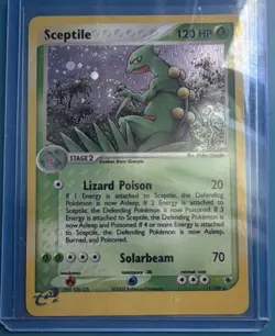 Pokemon TCG Sceptile 11/109 EX Ruby & Sapphire Holo Rare 120 HP Stage 2 EN - Image 3