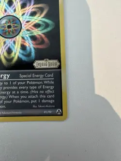 Pokemon TCG Rainbow Energy EX Legend Maker 81/92 Reverse Holo Rare STAMPED NM - Image 5