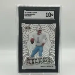 2023 Panini Illusions #10 Warren Moon Funkadelic SGC 10 - Image 1