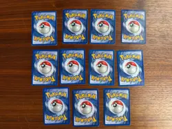 12 Card Vintage Pokemon Lot - 1st Edition Ponyta - LP/MP - Image 4