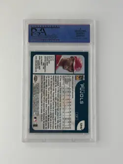 2001 Topps Chrome Traded #T247 Albert Pujols St. Louis Cardinals Rookie PSA 10 - Image 2
