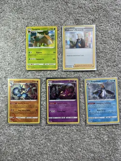Pokemon Card Bundle 80 Cards 4x V/VSTAR 25 Reverse Holos 5 Holo Rare Job Lot - Image 2