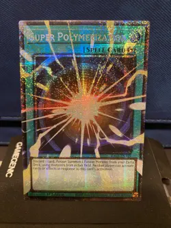Yugioh - Super Polymerization - RA05-EN149 - Extended Art - Starlight Rare - NM - Image 1