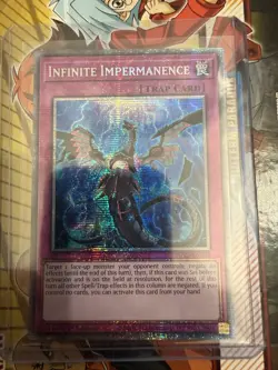 Yugioh Infinite Impermanence MP25-EN032 Starlight Rare 1st edition NM - Image 1