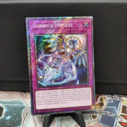 Dominus Impulse 1st Edition Platinum Secret Rare RA05-EN080 Yu-Gi-Oh! - Image 1
