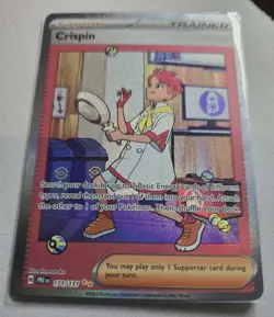 Crispin 171/131 Special Illustration Rare Prismatic Evolutions Pokemon NM Card - Image 2