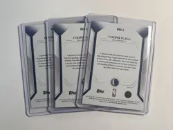 2026 Topps (3) Collector Kit Exclusive #NBA-6 Cooper Flagg Foil Holo RC Rookie - Image 5