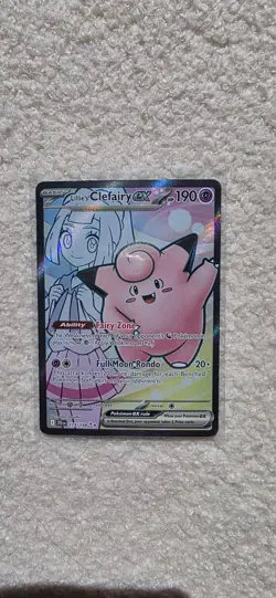 Lillie's Clefairy ex 173/159 Sv09: Journey Together Holo - Image 2