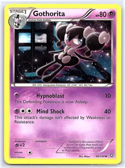 56/124 - Gothorita - Dragons Exalted - Pokemon Card - NM - Image 1