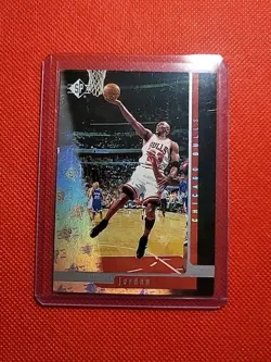 1996-97 UPPER DECK SP * MICHAEL JORDAN * HOLOFOIL #16 RARE SAMPLE - Image 1
