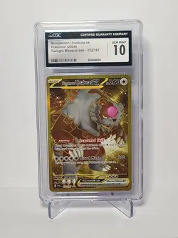 Bloodmoon Ursaluna ex 222/167 Hyper Rare Twilight Masquerade CGC 10 GM 2024 TCG - Image 1