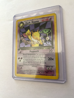 1st Edition Dark Hypno Rare Holo 9/82 Pokemon Card WOTC Team Rocket2000 Base Set - Image 2