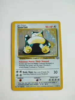 Pokemon Card - Snorlax Holo 11/64 - Ungraded Condition - Image 1