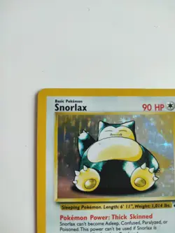 Pokemon Card - Snorlax Holo 11/64 - Ungraded Condition - Image 5
