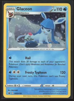 Glaceon Promo SWSH: Sword & Shield Promo Cards SWSH192 LP Pokemon Card Holo - Image 1