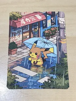Anime ART STYLE Pikachu Fan Full Art Pokemon Custom Card/perfect bookmark - Image 2