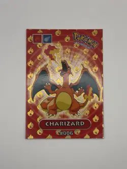 Charizard #006 Card - Gold Holo - Spanish 2025 Electric Corporation - Pokemon - Image 1