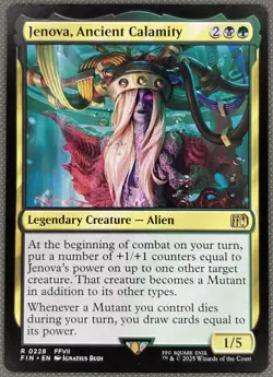 Jenova, Ancient Calamity - Art Card Final Fantasy: Art Series NM MTG - Image 1