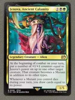 Jenova, Ancient Calamity - Art Card Final Fantasy: Art Series NM MTG - Image 2