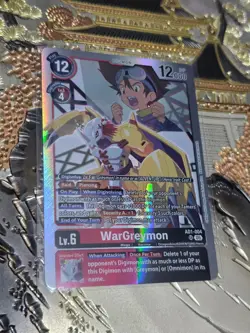 Digimon Card Game WarGreymon - AD1-004 Super Rare Advanced Generation AD1-004 - Image 1