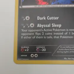 Pokemon Darkrai XY194 XY Promo Holo Basic 110 HP English 2017 TCG Card - Image 3