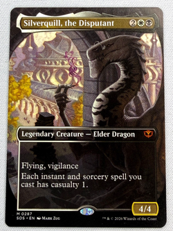 Silverquill, the Disputant (Borderless) Secrets of Strixhaven Regular - Image 1