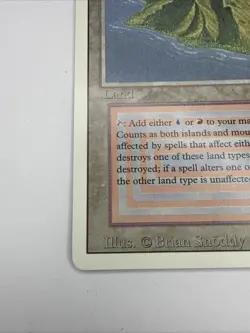 Magic the Gathering - Volcanic Island - Revised Edition 1994 - Image 2