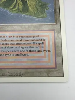 Magic the Gathering - Volcanic Island - Revised Edition 1994 - Image 3