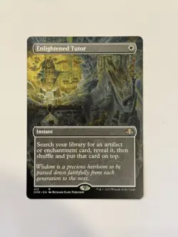 Enlightened Tutor Dominaria Remastered Regular NM Free Ship - Image 1