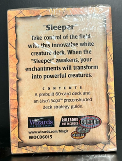 Magic: the Gathering Urza's Saga Preconstructed Deck "Sleeper" Factory Sealed - Image 2
