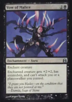 Vow of Malice - Commander: #107, Magic: The Gathering Nm R146 - Image 1