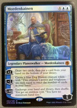 Mordenkainen FOIL Adventures in the Forgotten Realms 2021 Expansion/Mythic #64 - Image 1