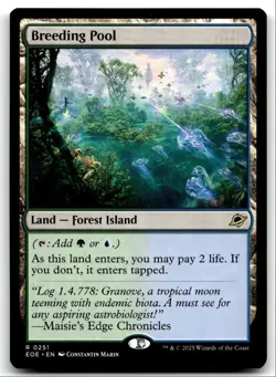 #251 Breeding Pool NM 2025 MTG Edge of Eternities R - Image 1