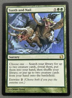 Tooth and Nail - Modern Masters - MTG Magic the Gathering - NM - Image 1