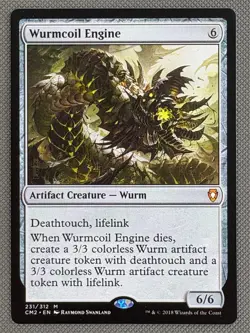 Mtg, Wurmcoil Engine, Commander Anthology, Artifact, English, NM - Image 2