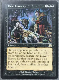 Head Games NM Onslaught 2002 Expansion/Rare #155 - Image 1