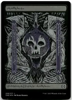 Swamp () - Full Art NM Foil L Phyrexia: All Will Be One 269 - Image 1