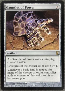 Gauntlet of Power TIME SPIRAL 2021 Masters/Rare #TSP-255 - Image 1