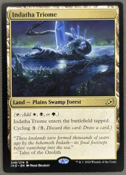 Indatha Triome - Ikoria: Lair of Behemoths - NM - Magic The Gathering 248 - Image 1
