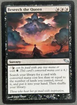 Beseech the Queen Shadowmoor Uncommon NM Magic: The Gathering 57 Normal - Image 1