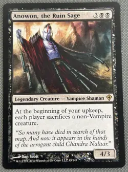 1x Anowon, the Ruin Sage - NM English MTG - Worldwake - Image 1