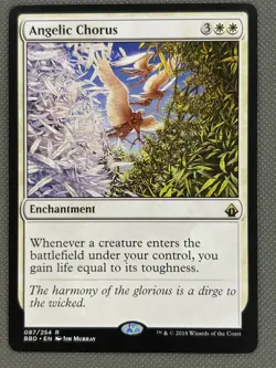 Magic The Gathering MTG ANGELIC CHORUS Battlebond NM Near Mint - Image 2