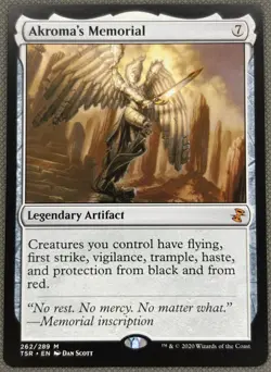 Magic The Gathering MTG AKROMA'S MEMORIAL Time Spiral Remastered NM Near Mint - Image 1