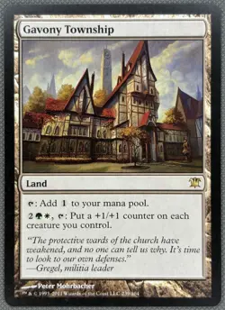 Gavony Township - MTG Innistrad - NM - Image 1