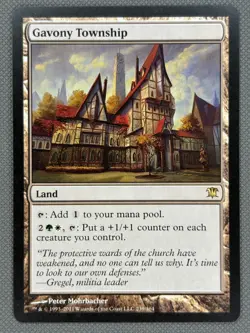 Gavony Township - MTG Innistrad - NM - Image 2