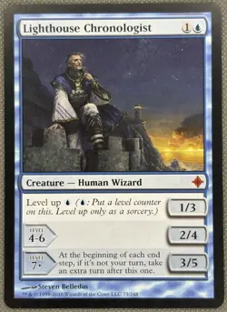 NM-Mint, English - 1 x Lighthouse Chronologist - Rise of the Eldrazi - Image 1
